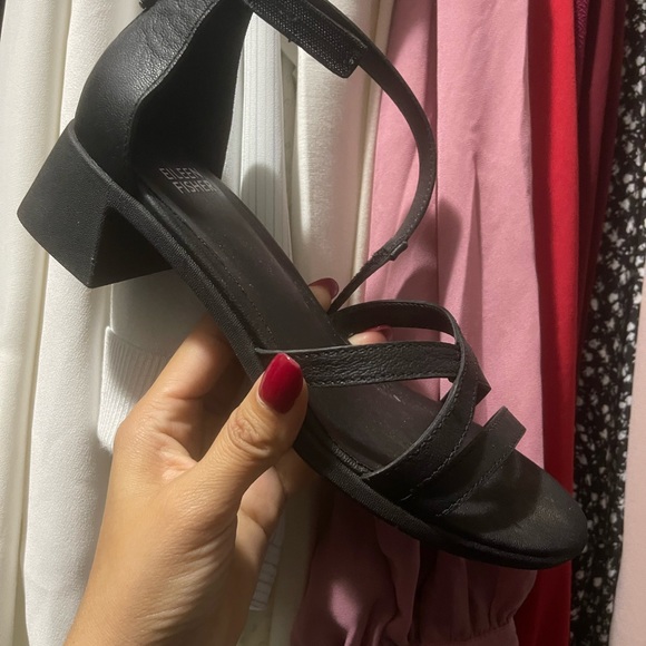 Eileen Fisher Woman Ankle Strap Sandals Size: 7.5 - Picture 4 of 4